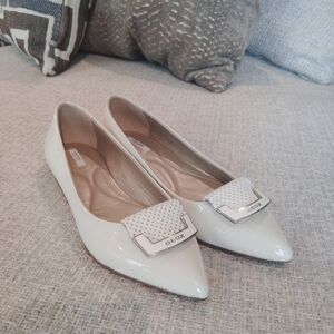 Geox Respira Women's White Flats